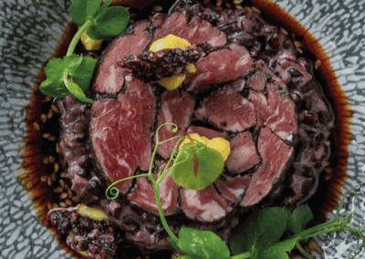 Sushi mal anders: Riso Nero-Angus Sushi