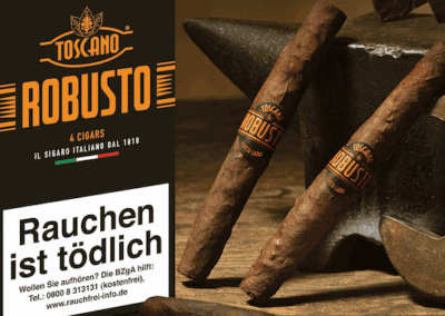 Toscano Robusto – Italie­nische Charak­ter­stärke in kraft­voller Form