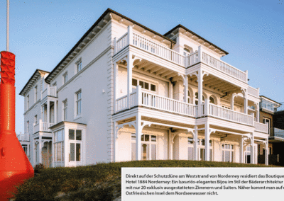 Boutique-Hotel 1884 & Müllers auf Norderney ā Luxus, Kulinarik und Meerblick